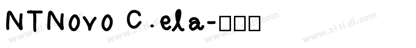 NTNovo Cela字体转换